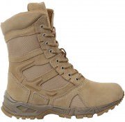 Rothco Forced Entry Deployment Boots 8" Desert Tan / Side Zipper 5357