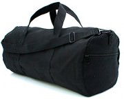 Rothco Canvas Shoulder Duffle Bag Black 2224 (61 см)