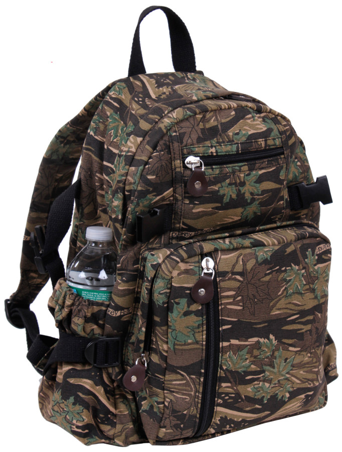 Rothco vintage canvas discount compact backpack