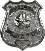 Rothco Security Guard Badge Silver 1900