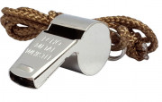 Rothco GI Style Police Whistle Silver 10356