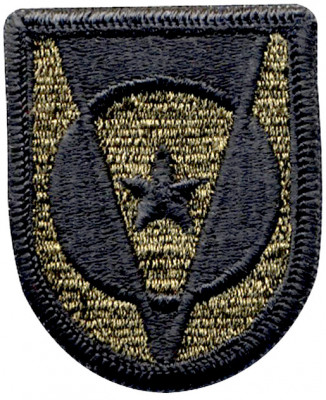Нашивка 5-е Транспортное Командование Армии США 5th Transportation Command Patch 72105, фото