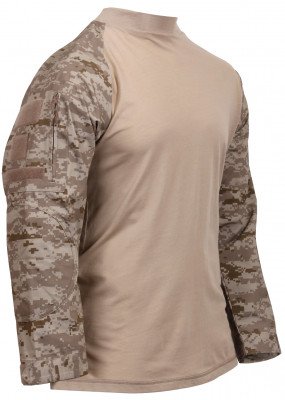 Рубашка для бронежилета Rothco Tactical Airsoft Combat Shirt Desert Digital Camo 45020, фото