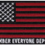 Нашивка флаг США и надписью «Remember Everyone Deployed» Rothco R.E.D. (Remember Everyone Deployed) Flag Patch With Hook Back 1877 - Нашивка флаг США и надписью «Remember Everyone Deployed» Rothco R.E.D. (Remember Everyone Deployed) Flag Patch With Hook Back 1877