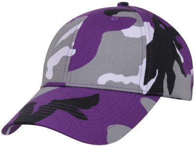 Бейсболка фиолетовый камуфляж Rothco Supreme Camo Low Profile Cap Ultra Violet Camo 7958, фото