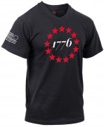 Rothco 1776 T-Shirt Black 10831