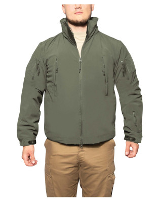 Многосезонная оливковая софтшеловая тактическая куртка Rothco 3-in-1 Spec Ops Soft Shell Jacket Olive Drab 3856, фото