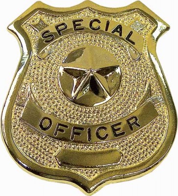 Золотой жетон специального офицера Rothco Special Officer Badge Gold 1906, фото