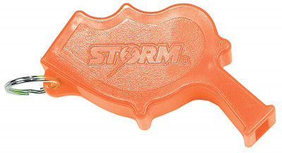 Свисток спасательный оранжевый STORM® All Weather U.S. Navy Safety Whistle Safety Orange 10359, фото