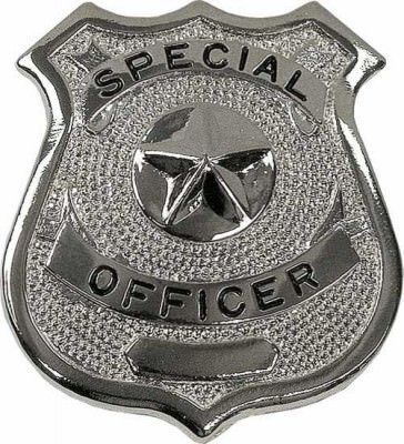 Серебряный жетон специального офицера Rothco Special Officer Badge Silver 1902, фото