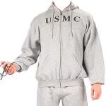 Толстовка Толстовка Rothco Physical Training Sweatshirt - Grey w/ USMC, фото