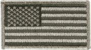 Rothco U.S. Flag Velcro Patch Foliage Green / Forward 17780