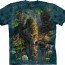 Футболка The Mountain T-Shirt Enchanted Wolf Pool 104866 - Американская футболка The Mountain T-Shirt Enchanted Wolf Pool 104866