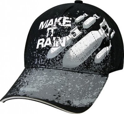 Бейсболка Rothco Deluxe Baseball Cap - Black (MAKE IT RAIN) - 9783, фото