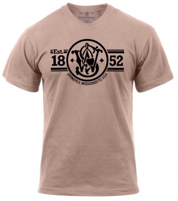 Футболка Smith & Wesson Established 1852 T-Shirt 3713, фото