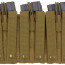 Койотовый подсумок для трех магазинов M16/AK47 Rothco MOLLE Open Top Triple Mag Pouch Coyote Brown 41004 - Койотовый подсумок для трех магазинов M16/M4 Rothco MOLLE Open Top Triple Mag Pouch Coyote Brown 41004