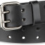 Ремень кожаный черный Dickies Men's Double Prong Leather Work Belt Black 1DI0227-BLC - Ремень кожаный черный Dickies Men's Double Prong Leather Work Belt Black 1DI0227-BLC