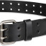 Ремень кожаный черный Dickies Men's Double Prong Leather Work Belt Black 1DI0227-BLC - Ремень кожаный черный Dickies Men's Double Prong Leather Work Belt Black 1DI0227-BLC