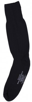 Американские армейские черные шерстяные носки Elder Hosiery Military Issue Cushion Sole Socks Black 4564, фото
