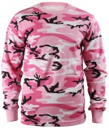 Rothco Long Sleeve T-Shirt Pink Camo 8497