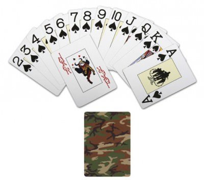 Rothco Playing Cards Woodland Camo 567, фото
