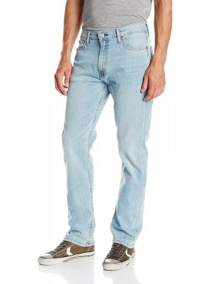 Мужские зауженные джинсы Levi's 513 Slim Straight Jean Blue Stone 085130373, фото