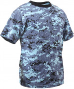 Rothco T-Shirt Sky Blue Digital Camo 8947