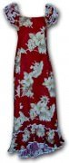 Pacific Legend Long Muumuu Dress - 334-3162 Red