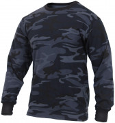 Rothco Long Sleeve T-Shirt Midnight Blue Camo 3637