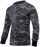 Rothco Long Sleeve T-Shirt Black Camo 3918