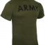 Тренировочная футболка Армии США оливковая Rothco Physical Training T-Shirt "ARMY" Olive Drab 60136 - Тренировочная футболка Армии США оливковая Rothco Physical Training T-Shirt "ARMY" Olive Drab 60136
