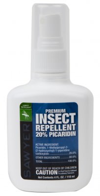 Репеллент от комаров и мошек с пикаридином Sawyer Insect Repellent Picaridin 118 мл, фото