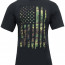 Футболка с камуфлированным флагом США Rothco Camo US Flag Athletic Fit T-Shirt Black 10740 - Футболка с камуфлированным флагом США Rothco Camo US Flag Athletic Fit T-Shirt Black 10740