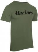 Rothco Physical Training T-Shirt "MARINES" Olive Drab 60157