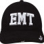 Черная бейсболка персонала медицинской службы с белой вышитой надписью «EMT»  Rothco Deluxe Baseball Cap Black (EMT) 9381 - Черная бейсболка персонала медицинской службы с белой вышитой надписью «EMT»  Rothco Deluxe Baseball Cap Black (EMT) 9381