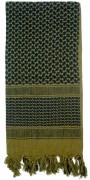 Rothco Shemagh Tactical Desert Scarf Olive/Black - 8537