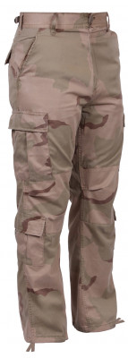 Брюки тактические трехцветный пустынный камуфляж Rothco SWAT Cloth BDU Pant R/S Tri-Color Desert Camo 9815, фото