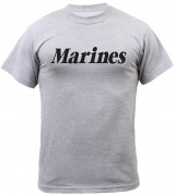 Rothco Physical Training T-Shirt "Marines" Grey 6032