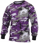 Rothco Long Sleeve T-Shirt Ultra Violet Camo 3592