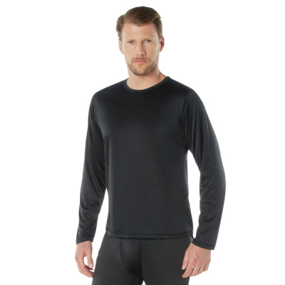 Рубаха термобелья чёрная 1 уровень 3 поколение ECWCS GEN III Level 1 Base Layer Undershirt Black 64020, фото