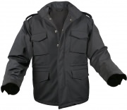 Rothco Soft Shell Tactical M-65 Jacket Black 5247