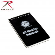 Rothco All Weather Waterproof Notebook Black 8 x 13 см 47000
