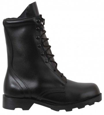 Кожанные черние ботинки берцы образца Армии и Морской Пехоты США Rothco 10" G.I. Type Speedlace Combat Boots 5094, фото