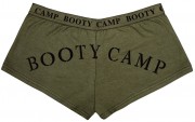 Rothco Women's Booty Shorts Olive Drab w/ "Booty Camp" - 3276