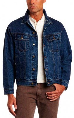 Джинсовая куртка Wrangler Men's Rugged Wear® Unlined Denim Jacket Antique Indigo, фото