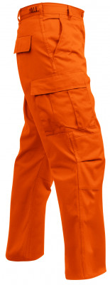 Оранжевые утилитарные тактические брюки Rothco BDU Pant Blaze Orange 79720, фото