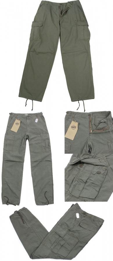 Rothco Vintage R/S Vietnam Fatigue Pants, Olive Drab, 2X