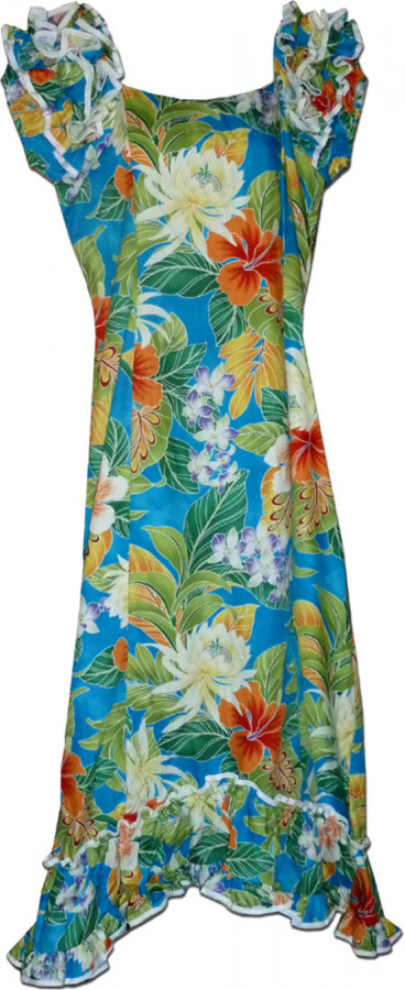 Pacific Legend Long Muumuu Dress 334 3799