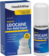 HealthWise 4% Lidocaine Roll-On 73 мл