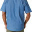 Рубашка красная с коротким рукавом Wrangler Authentics Men's Short Sleeve Classic Woven Shirt Mid Wash - Wrangler Authentics Men's Short Sleeve Classic Woven Shirt Mid Wash